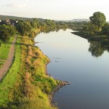 0309F 18 Weser vor Holzminden